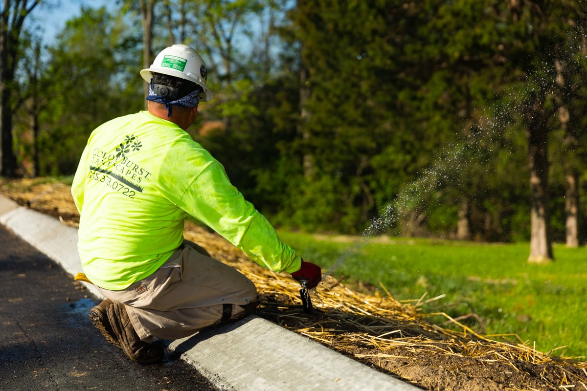 Commercial Irrigation Services in Nashville Area Color Burst Landscapes